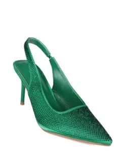 Sissi Miss Slingback donna con strass e cinturino elastico