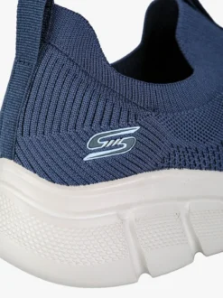 Skechers BOBS B FLEX Sneakers uomo silp on - blu scuro