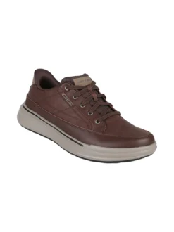 Skechers Sterling Hansel - Sneakers da uomo in pelle - moro