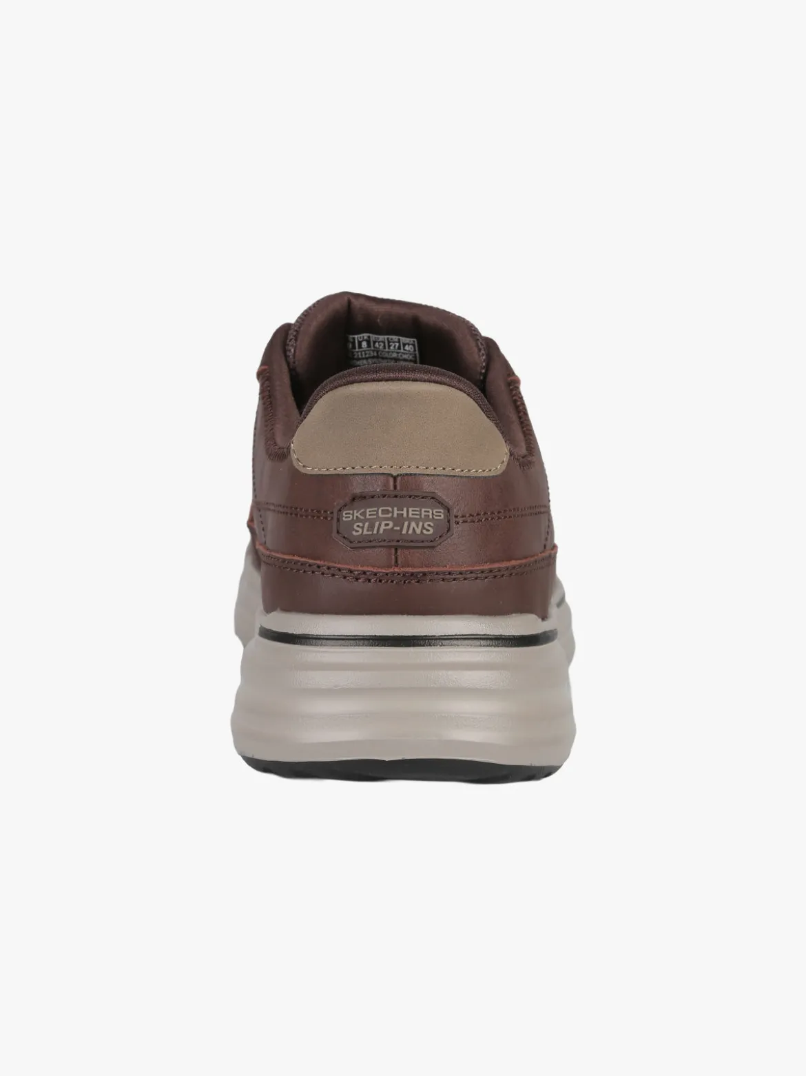 Skechers Sterling Hansel - Sneakers da uomo in pelle - moro