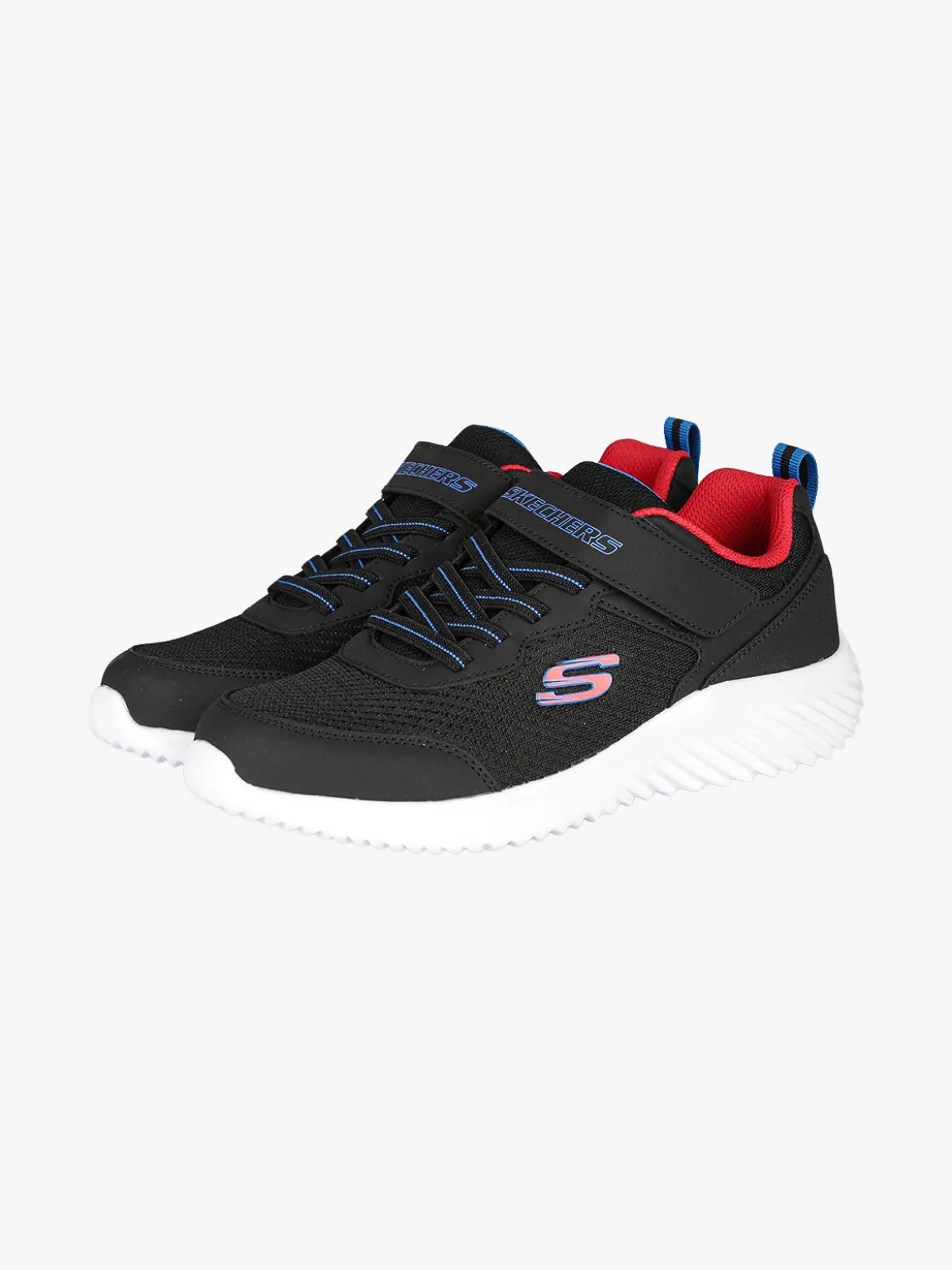 Skechers TECHROX sneakers sportive da ragazzo con strappo - nero