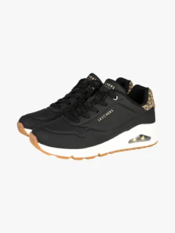 Skechers UNO JUNGLE NITE Sneakers donna con air - nero