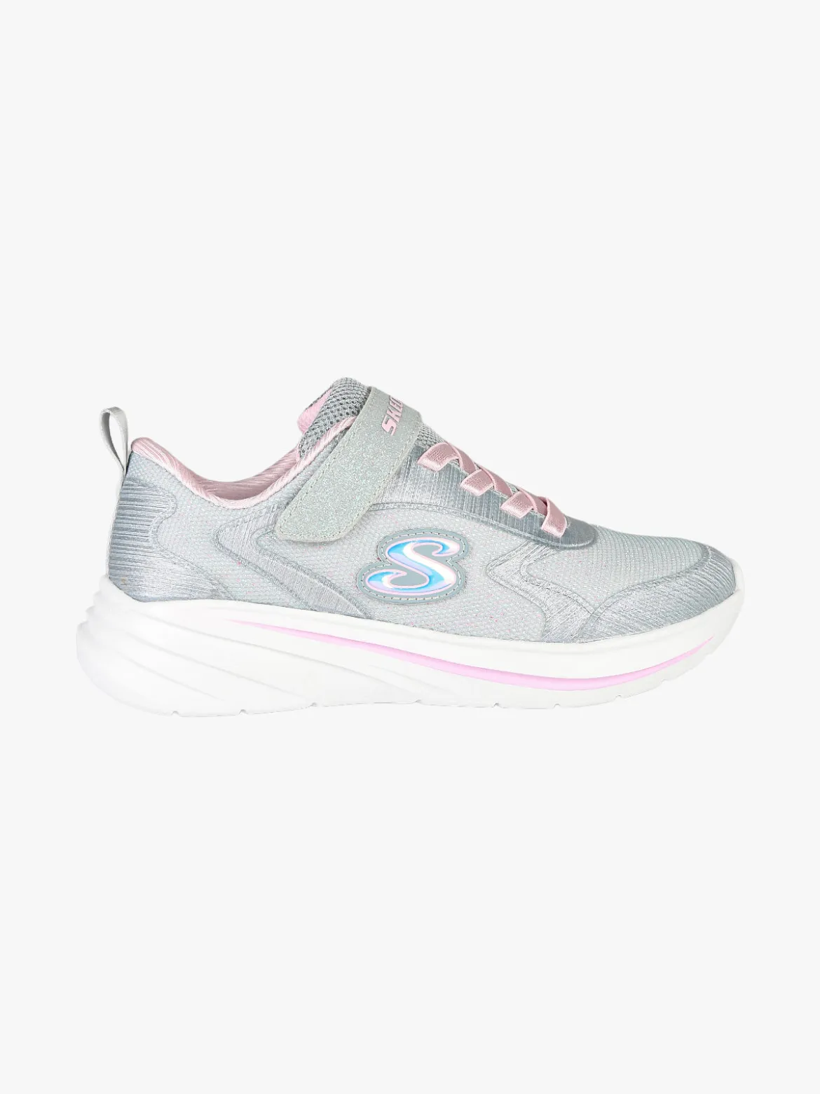 Skechers WAVE 92 Sneakers sportive da ragazza con strappo - grigio chiaro