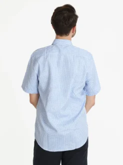 Sky Camicia da uomo manica corta a quadretti