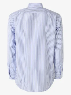 Sky Camicia rigata da uomo a maniche lunghe - cielo