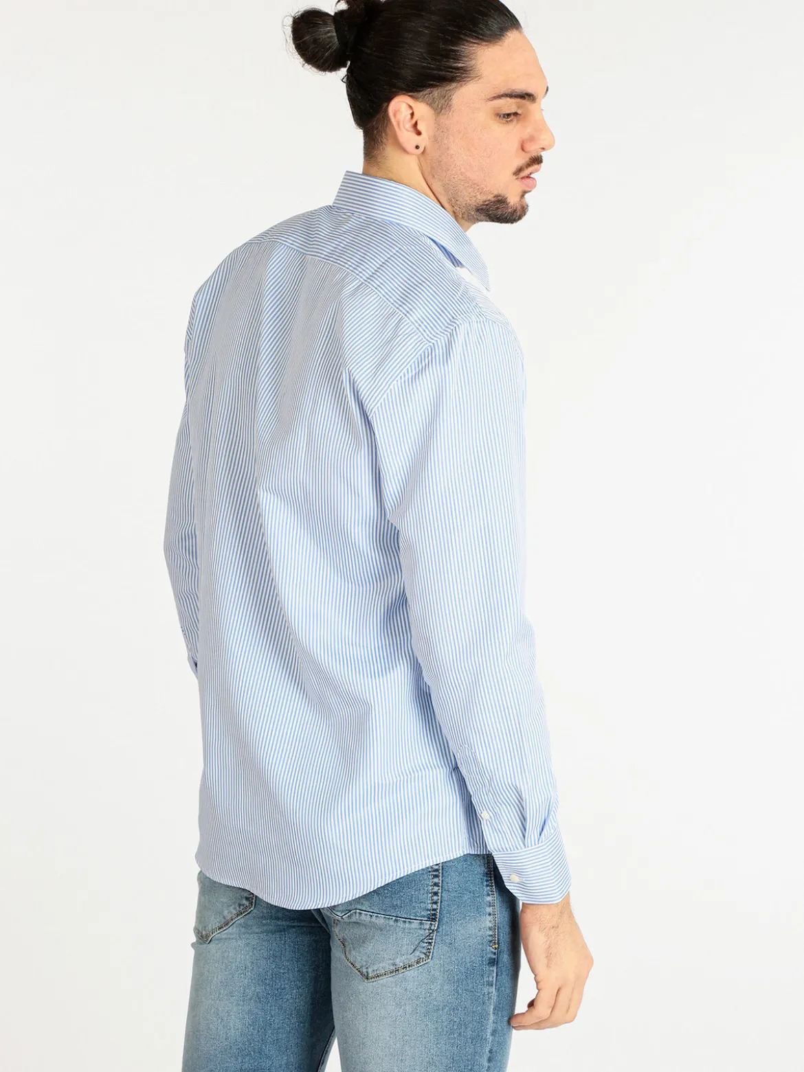 Sky Camicia uomo modello regular fit a righe