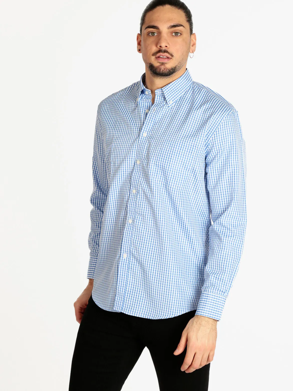 Sky Camicia uomo regular fit a quadretti