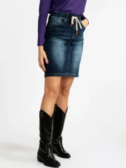 Smagli Gonna in jeans elasticizzata