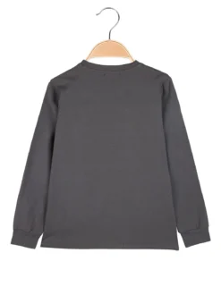 Small Gang T-shirt a maniche lunghe da ragazzo - grigio
