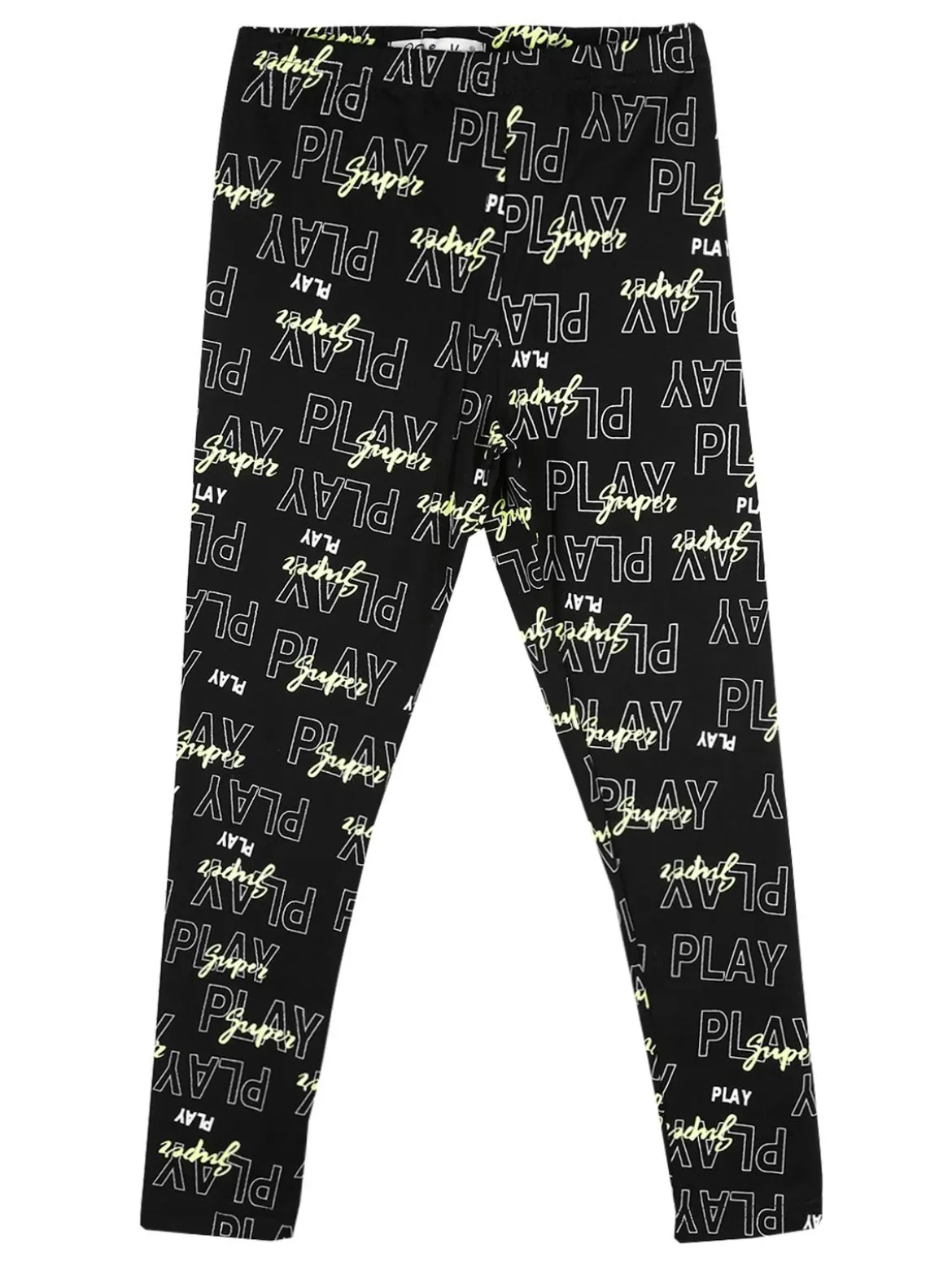 Smile Yes Leggings da bambina con stampa scritte