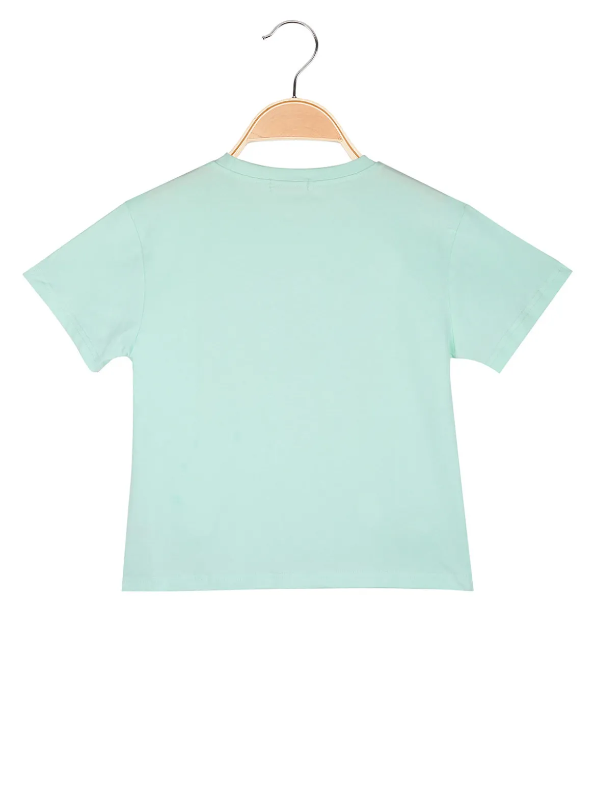 Smile Yes T-shirt da bambina con stampa fiocco e strass