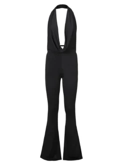 Sofy'S Chic Tuta jumpsuite lunga con schiena scoperta