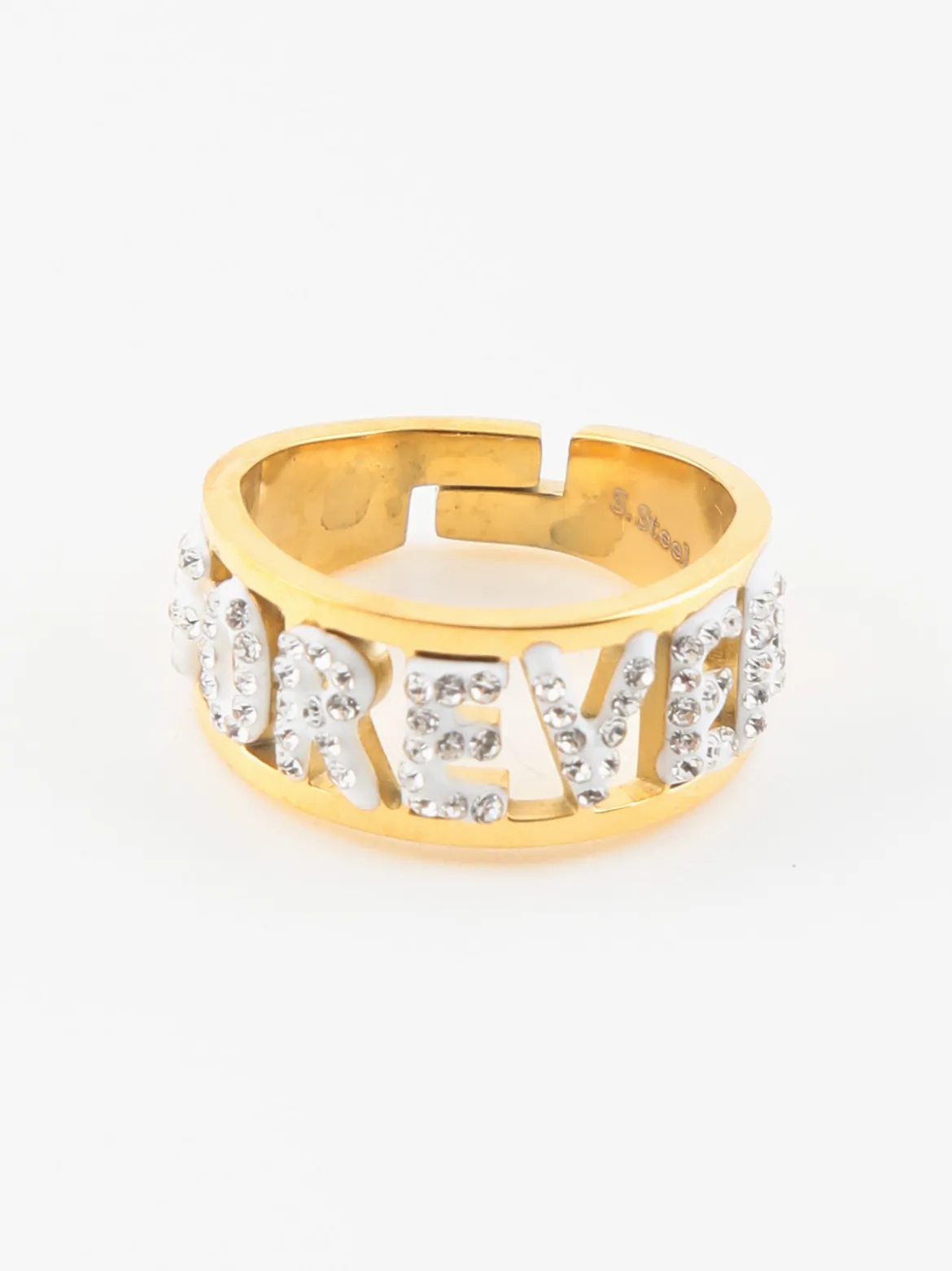 Solada Anello con scritta Forever