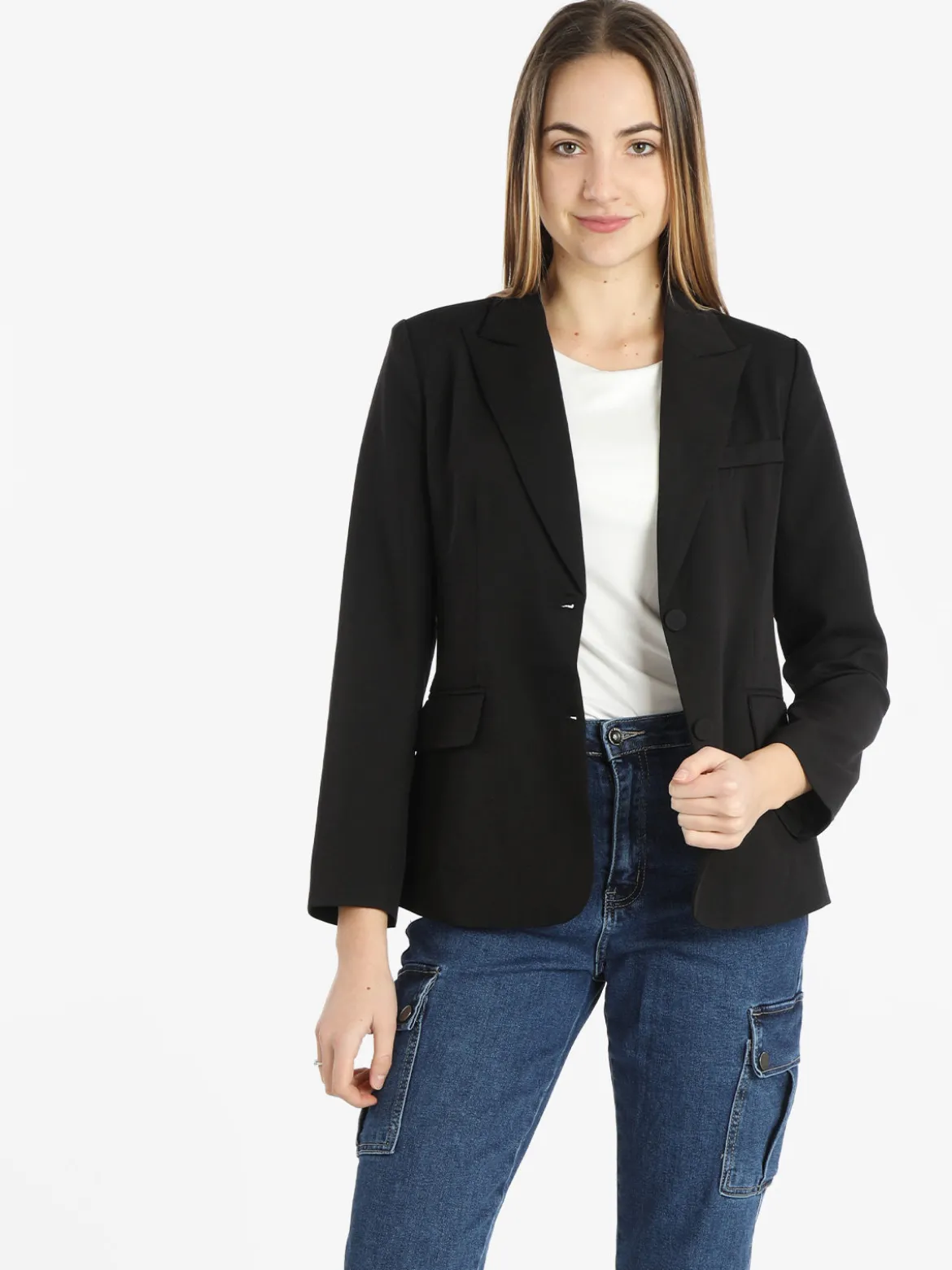 Solada Blazer classico da donna tinta unita
