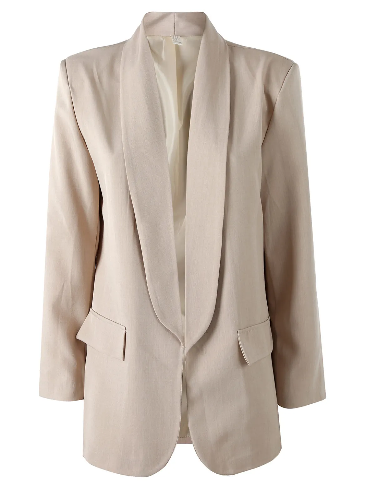 Solada Blazer donna aperto - beige