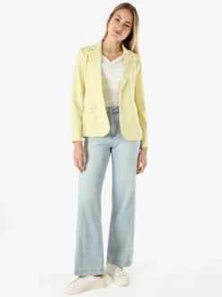 Solada Blazer donna con bottoni - giallo