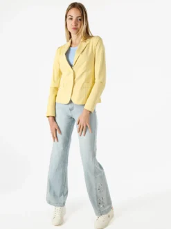 Solada Blazer donna con bottoni - giallo