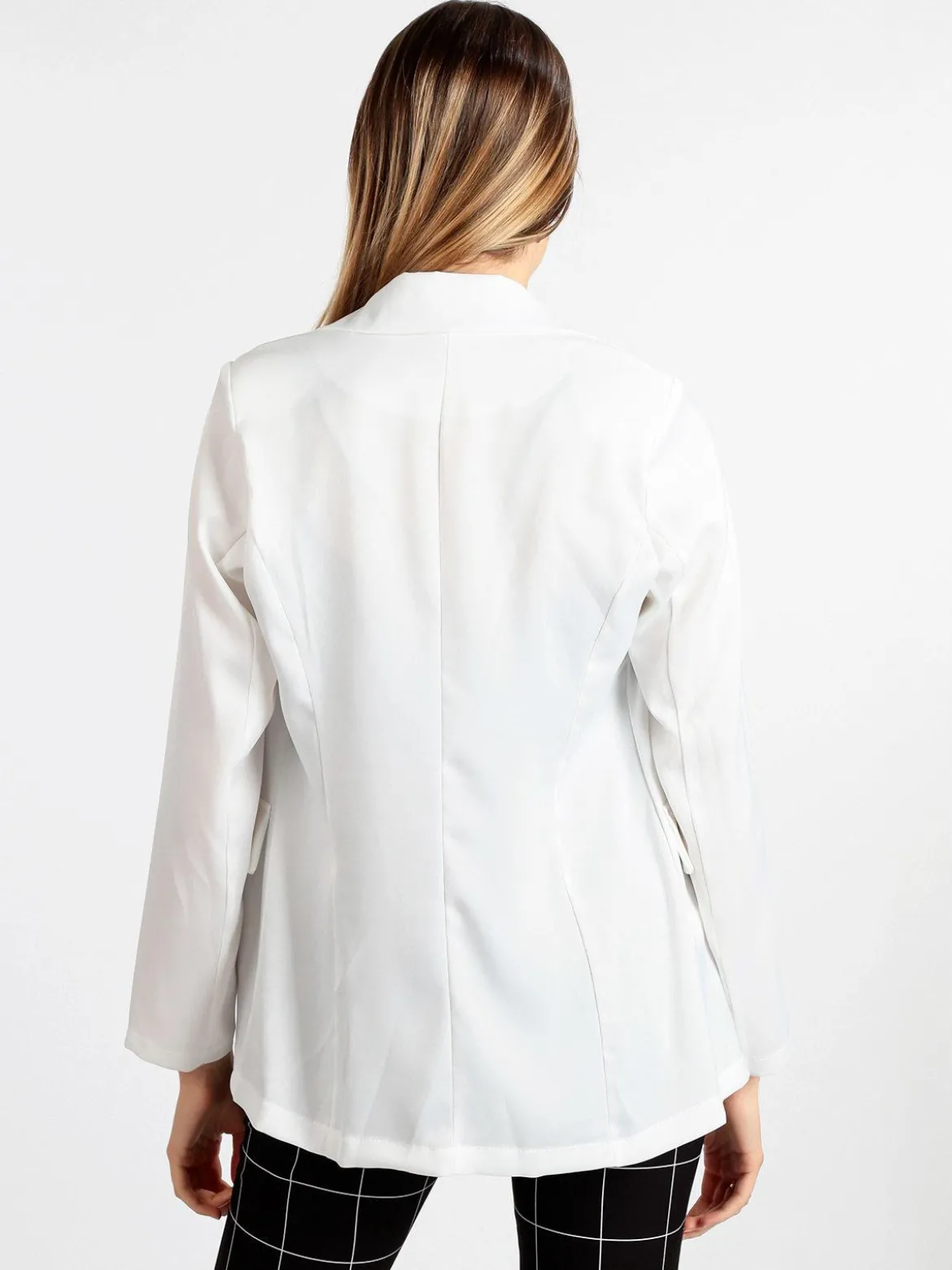 Solada Blazer donna effetto raso