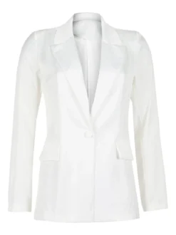 Solada Blazer donna effetto raso