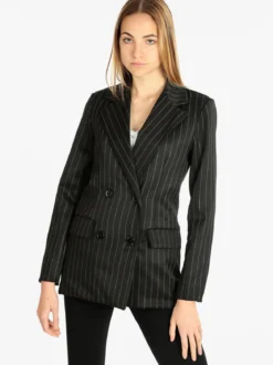 Solada Blazer donna gessato doppiopetto