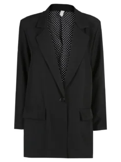 Solada Blazer donna oversize - nero