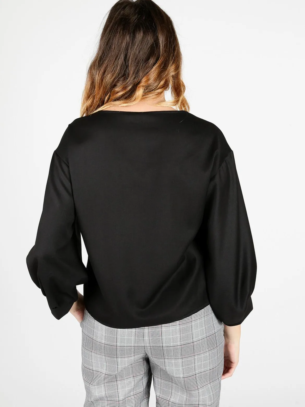 Solada Blusa donna con maniche a palloncino