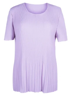 Solada Blusa donna plissettata taglie comode