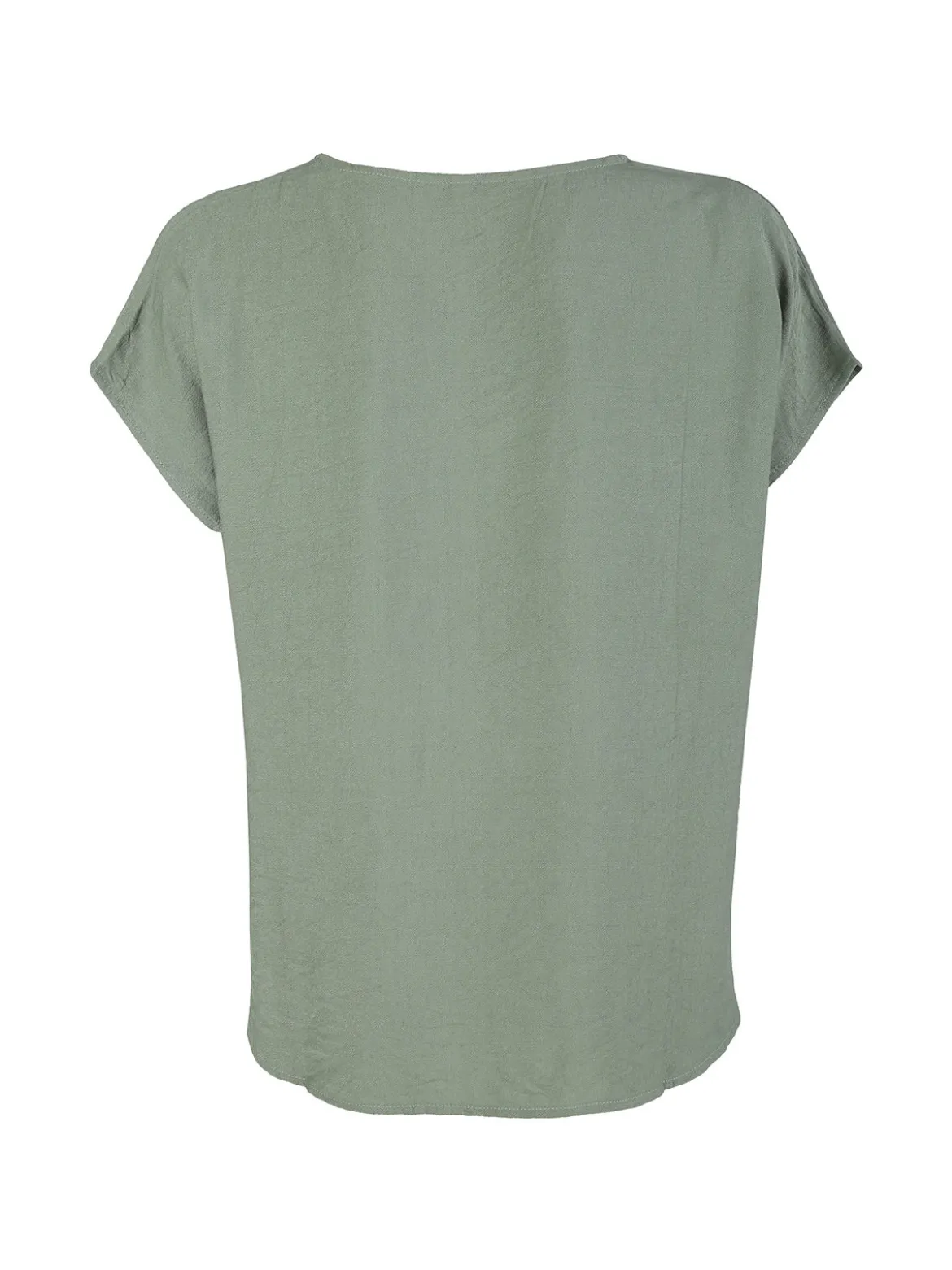 Solada Blusa donna senza maniche con scollo a V - verde
