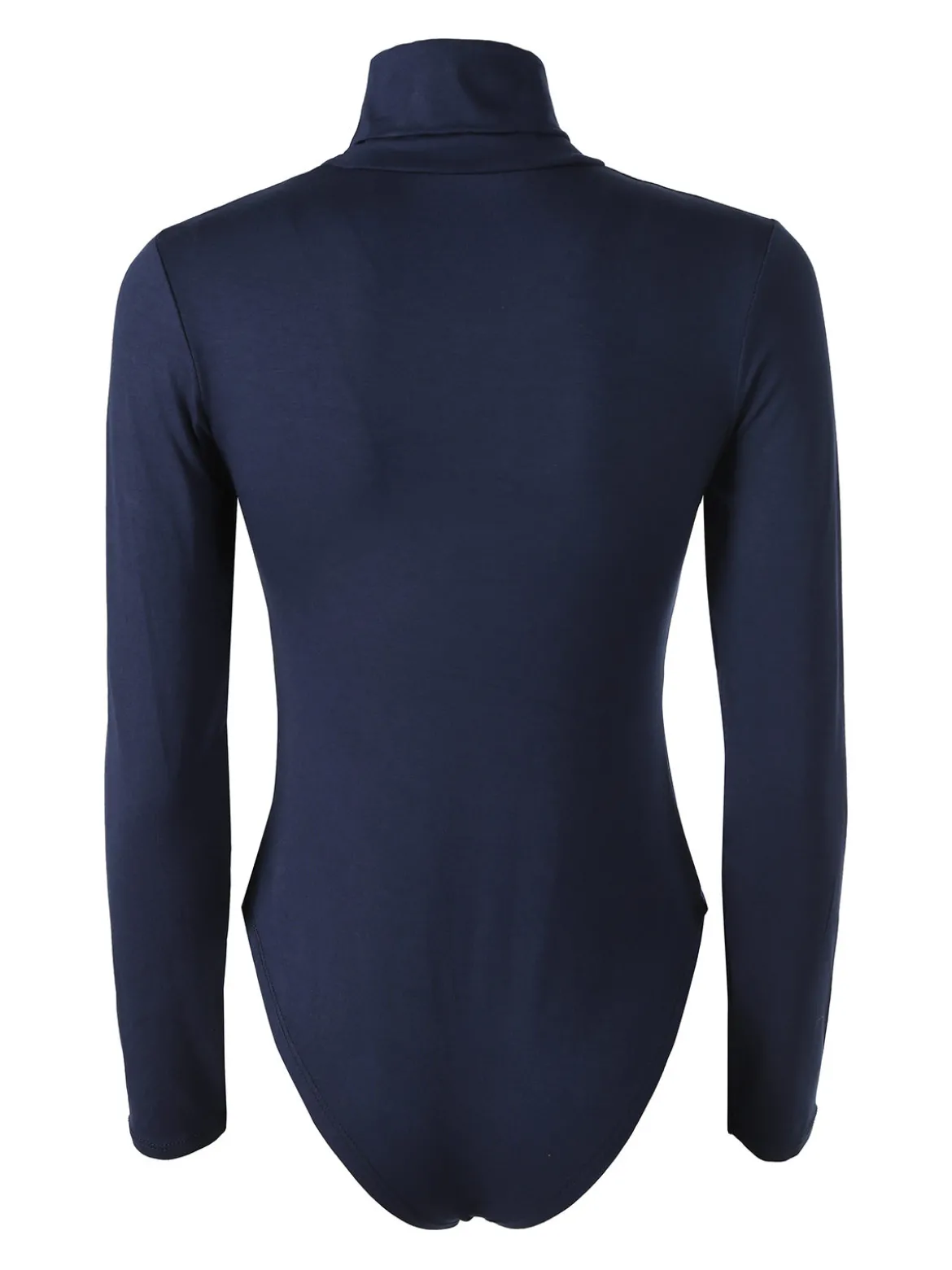 Solada Body dolcevita da donna a maniche lunghe - blu scuro