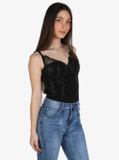 Solada Body donna con strass e coppe imbottite