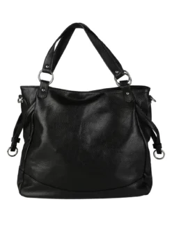 Solada Borsa a spalla da donna bicolore - nero