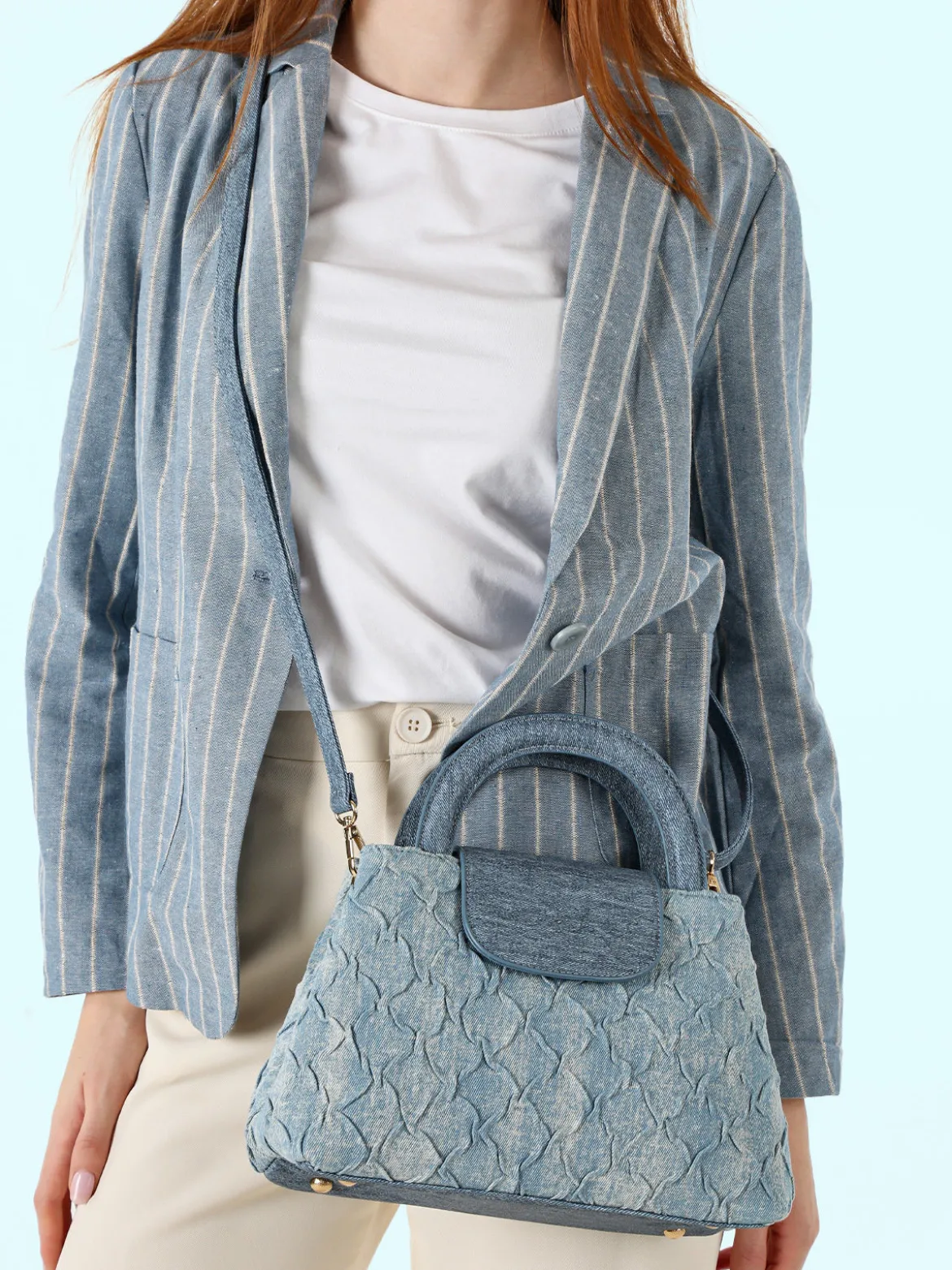 Solada Borsa donna a mano in jeans - jeans