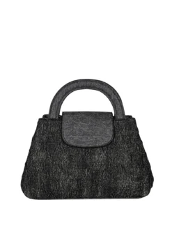 Solada Borsa donna a mano in jeans - nero