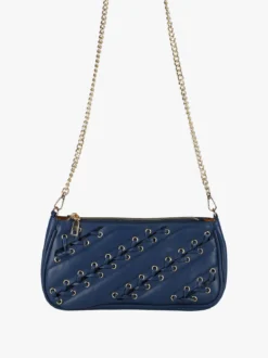Solada Borsa donna con intrecci - blu