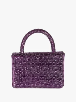 Solada Borsa donna gioiello con strass - lilla