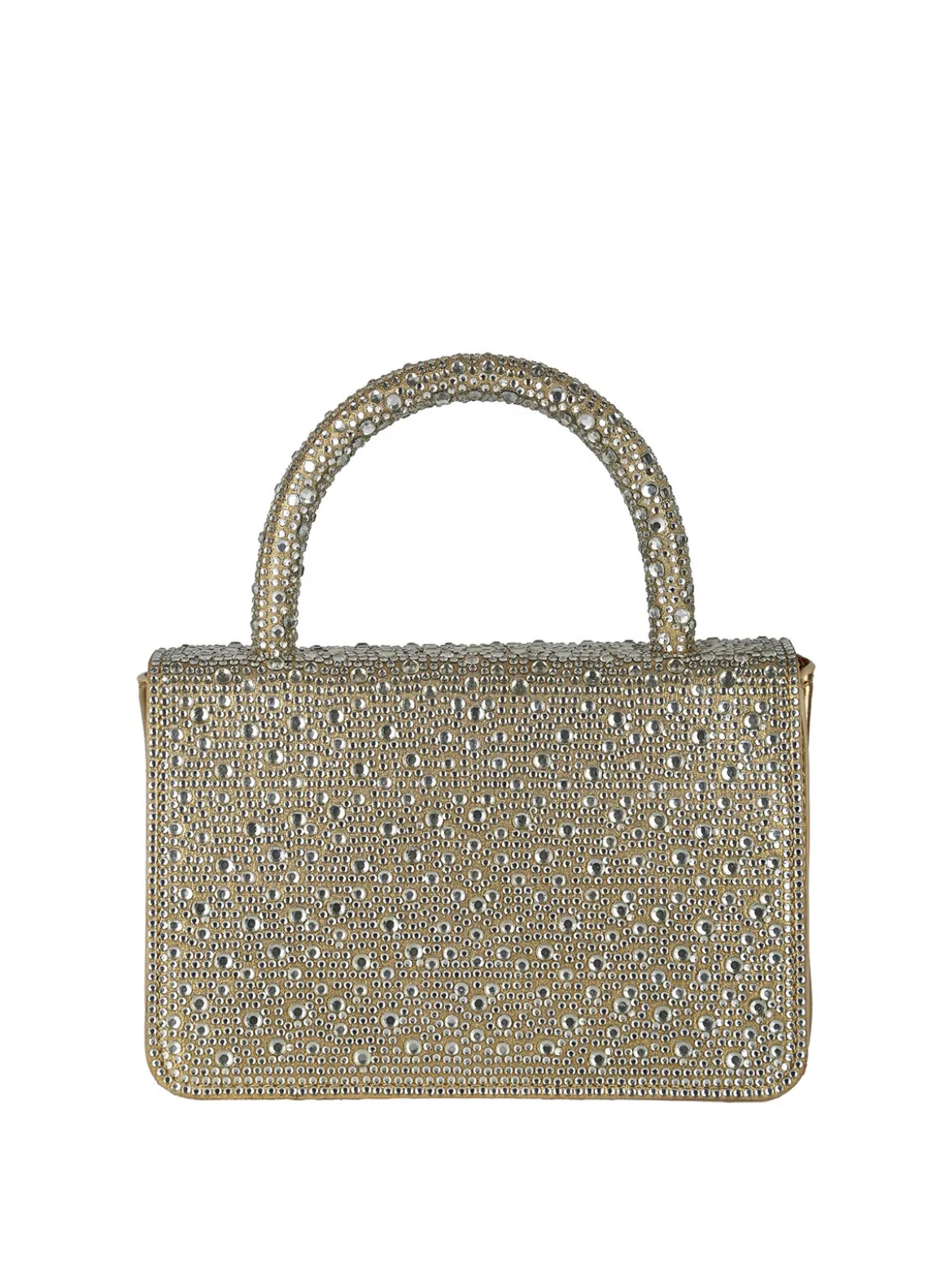 Solada Borsa donna gioiello con strass - oro