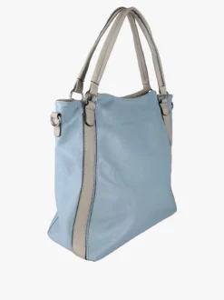 Solada Borsa hobo da donna con doppi manici - azzurro