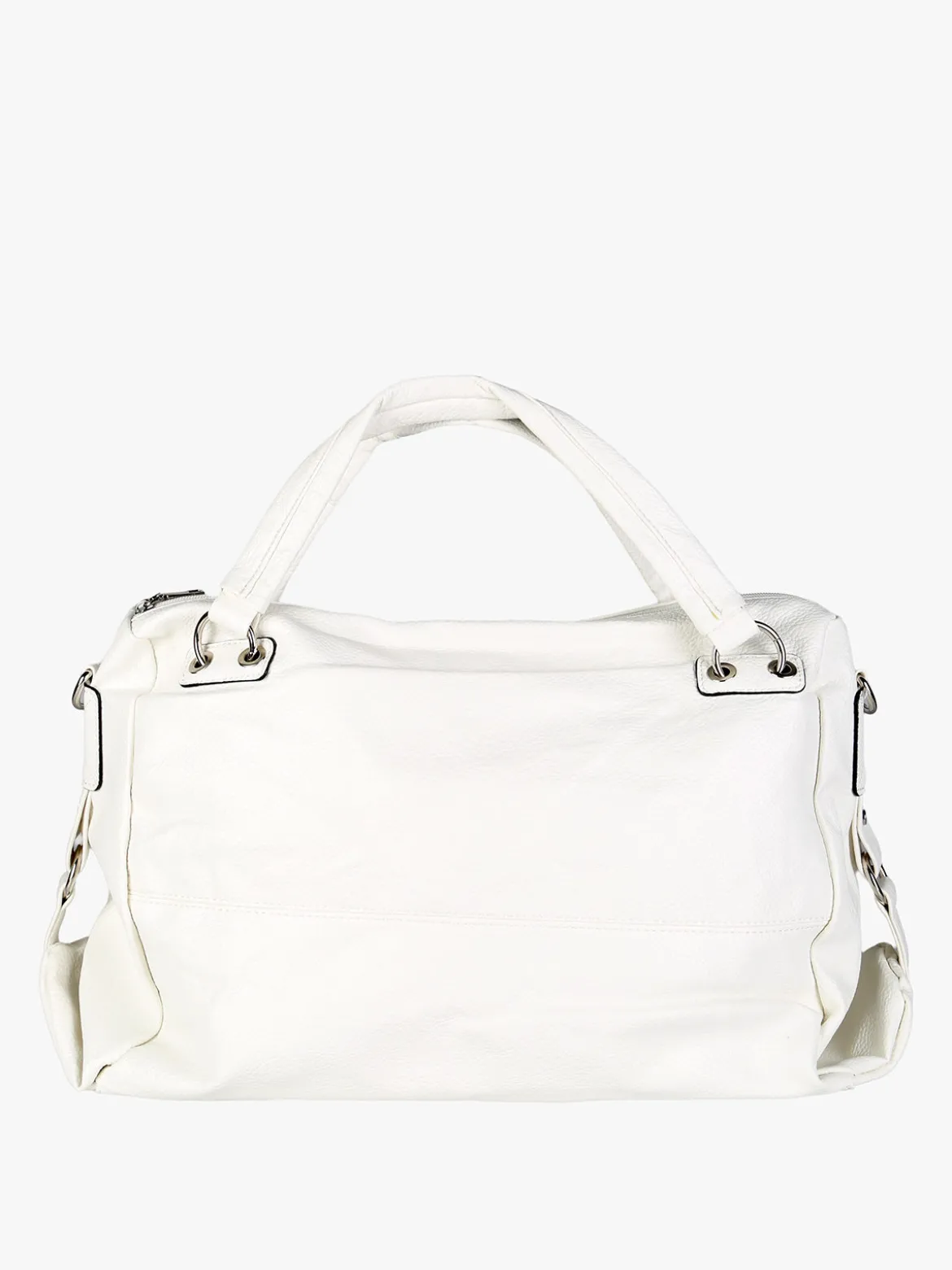 Solada Borsa hobo da donna con doppi manici - bianco