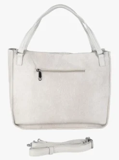 Solada Borsa hobo da donna con doppi manici - grigio chiaro