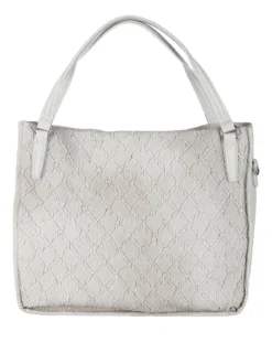 Solada Borsa hobo da donna con doppi manici - grigio chiaro