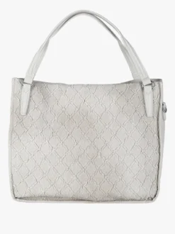 Solada Borsa hobo da donna con doppi manici - grigio chiaro