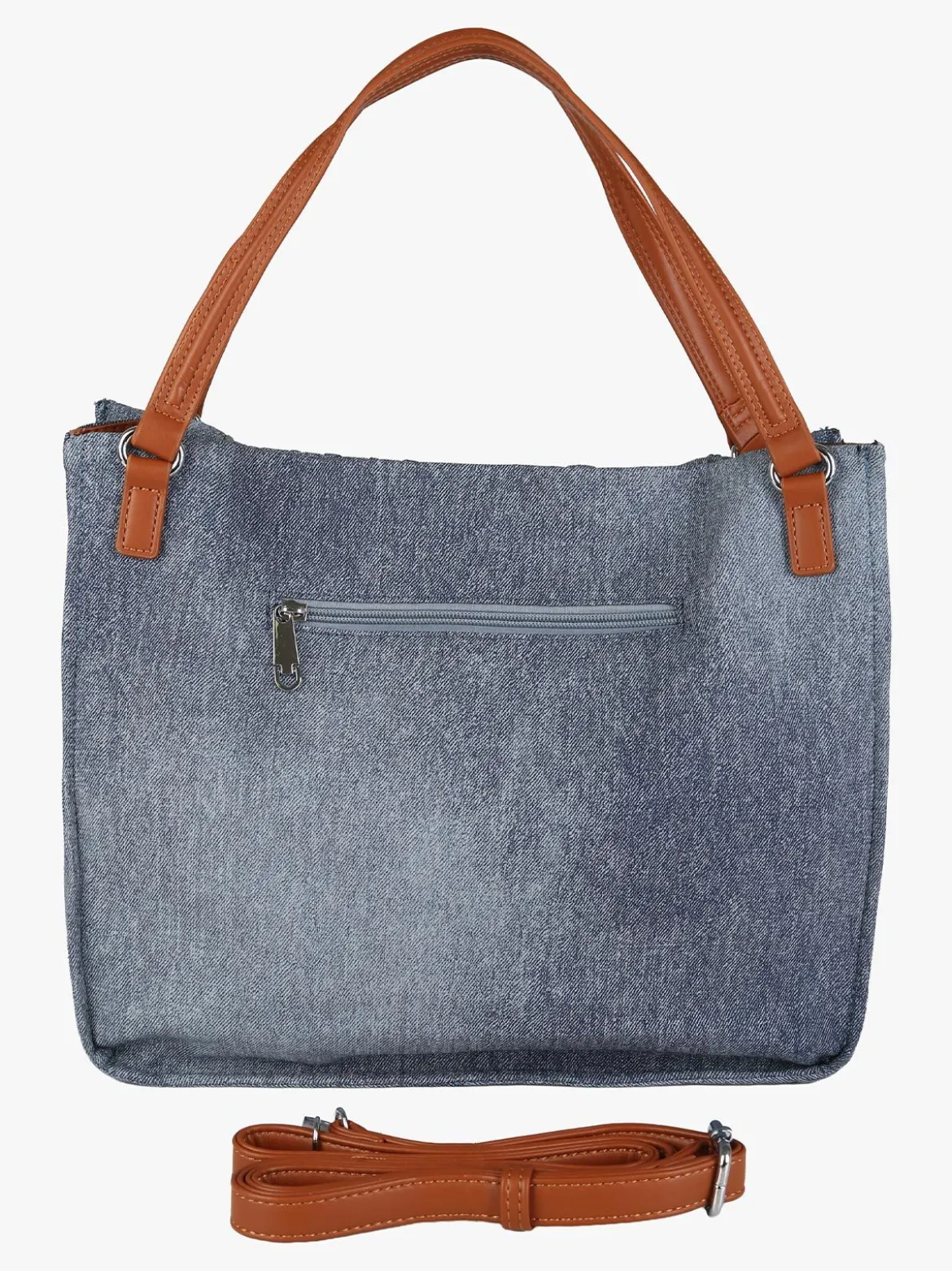 Solada Borsa hobo da donna con doppi manici - marrone