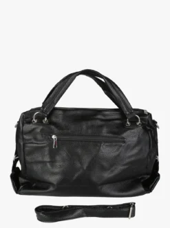 Solada Borsa hobo da donna con doppi manici - nero