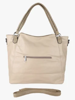 Solada Borsa hobo da donna con doppi manici - taupe