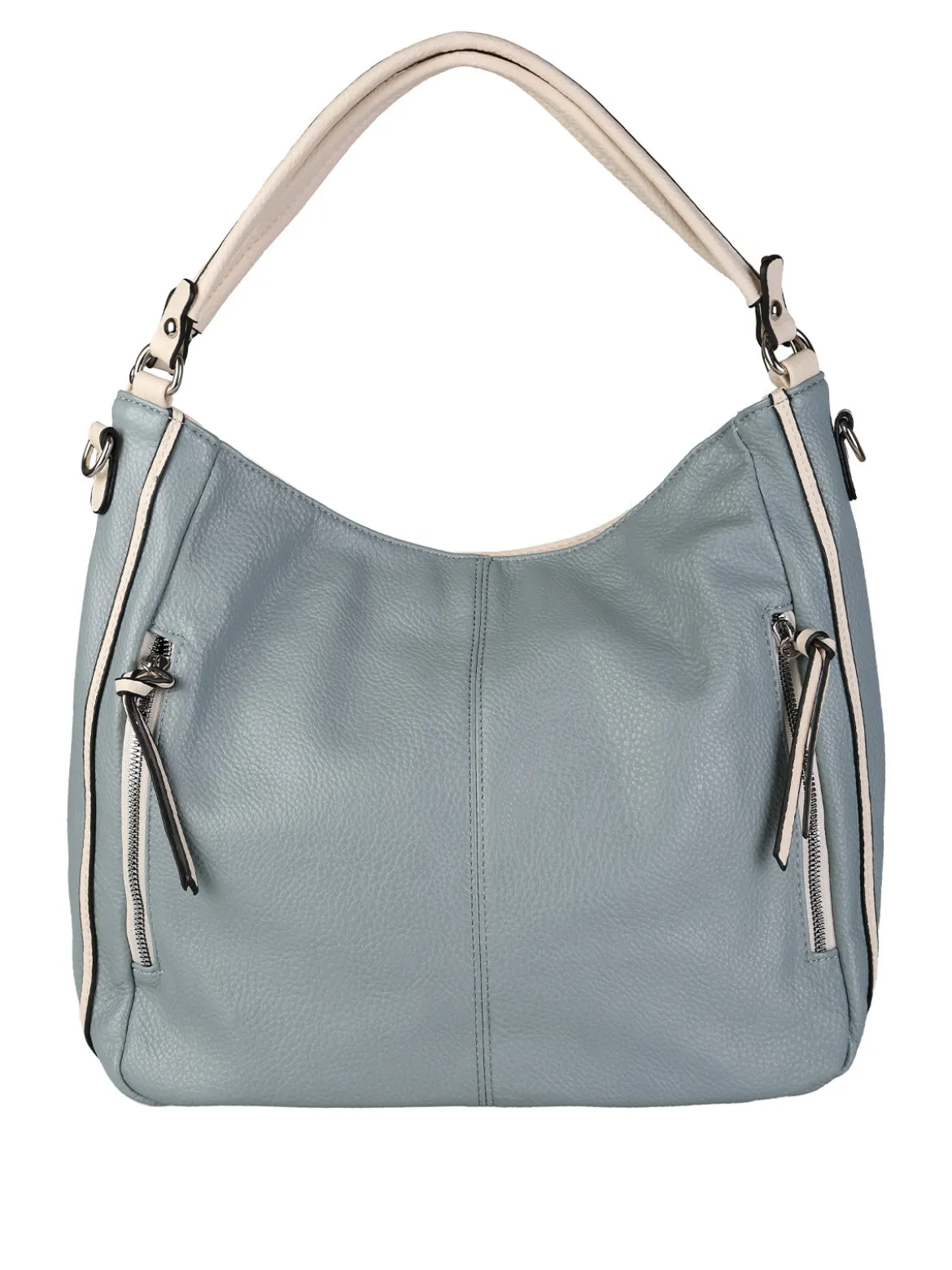 Solada Borsa hobo da donna in ecopelle - azzurro