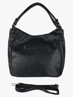 Solada Borsa hobo da donna in ecopelle - blu scuro