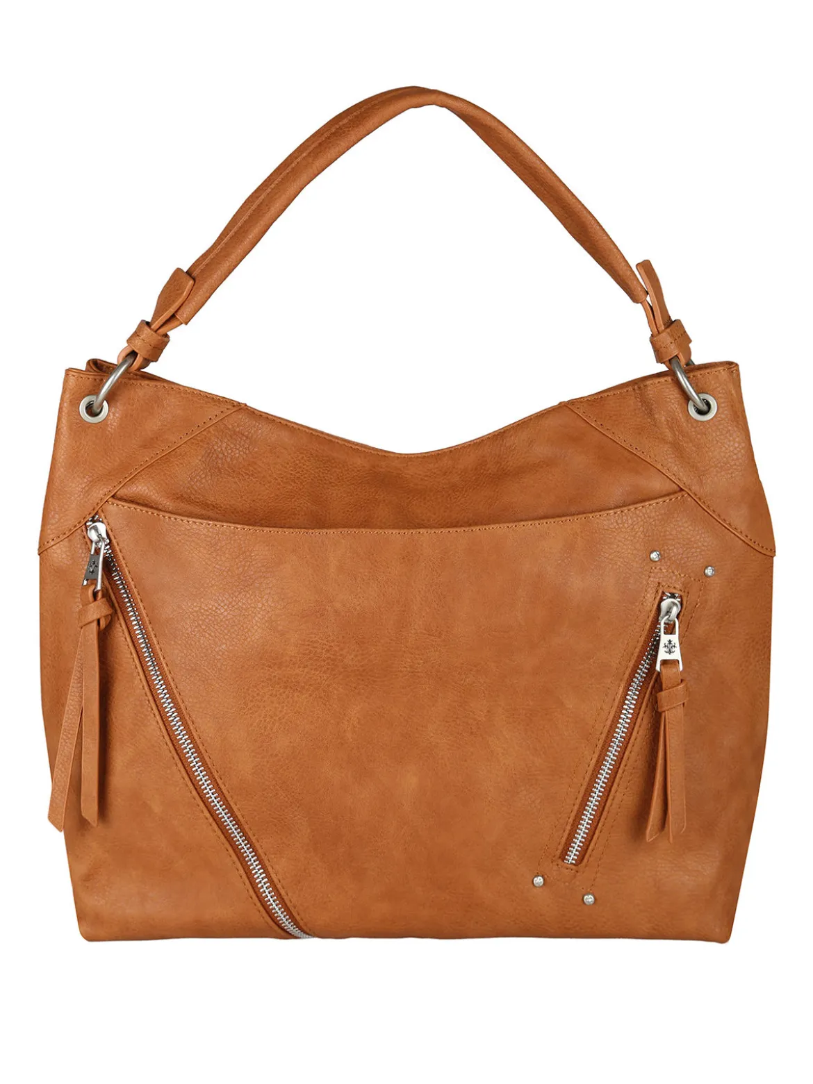 Solada Borsa hobo da donna in ecopelle - cammello