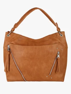 Solada Borsa hobo da donna in ecopelle - cammello