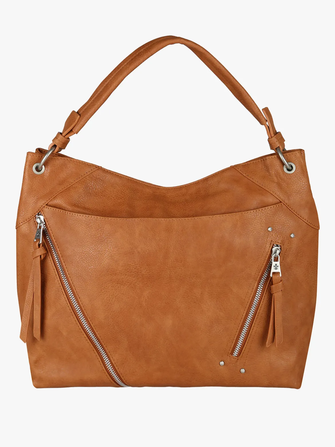 Solada Borsa hobo da donna in ecopelle - cammello
