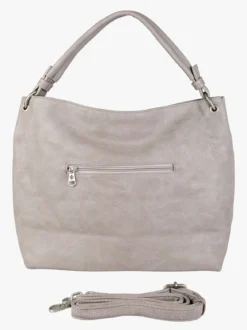 Solada Borsa hobo da donna in ecopelle - grigio